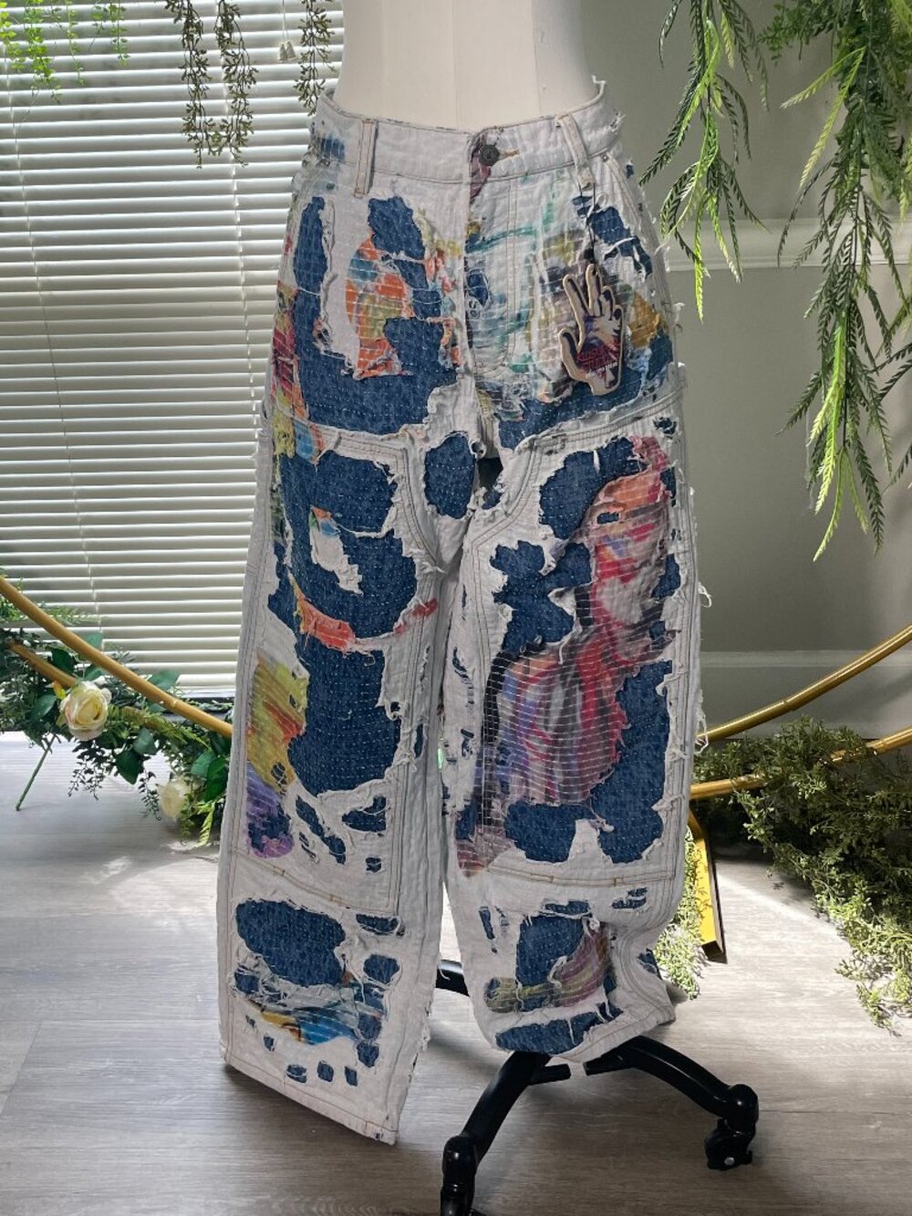 Kid Super | Boro Stitched Double Knee Pants